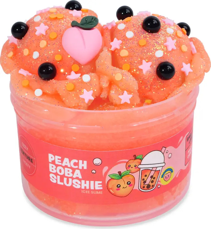 Peach Boba Slushie Cloud Dough Slime | Nordstrom