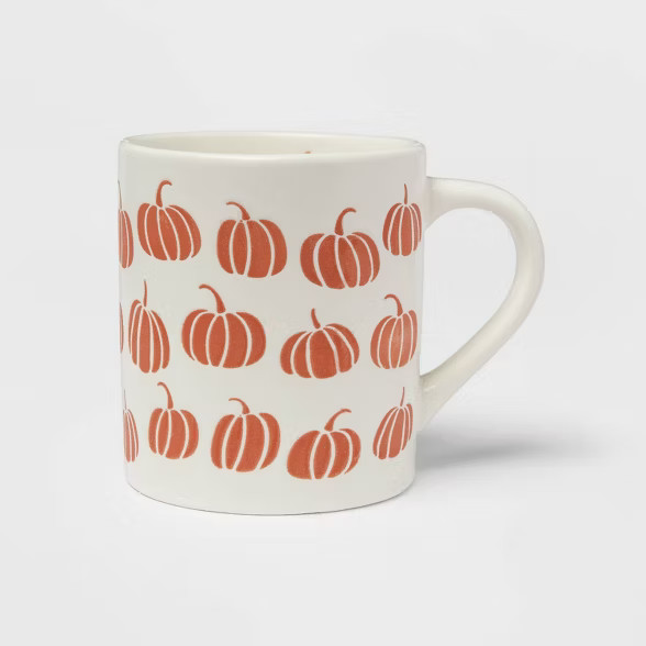 16oz Stoneware Happy Fall Mug - Threshold™ | Target