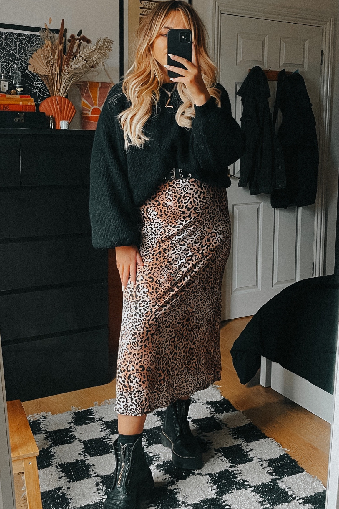 Leopard print midi skirt 

#LTKunder50 #LTKSeasonal #LTKstyletip