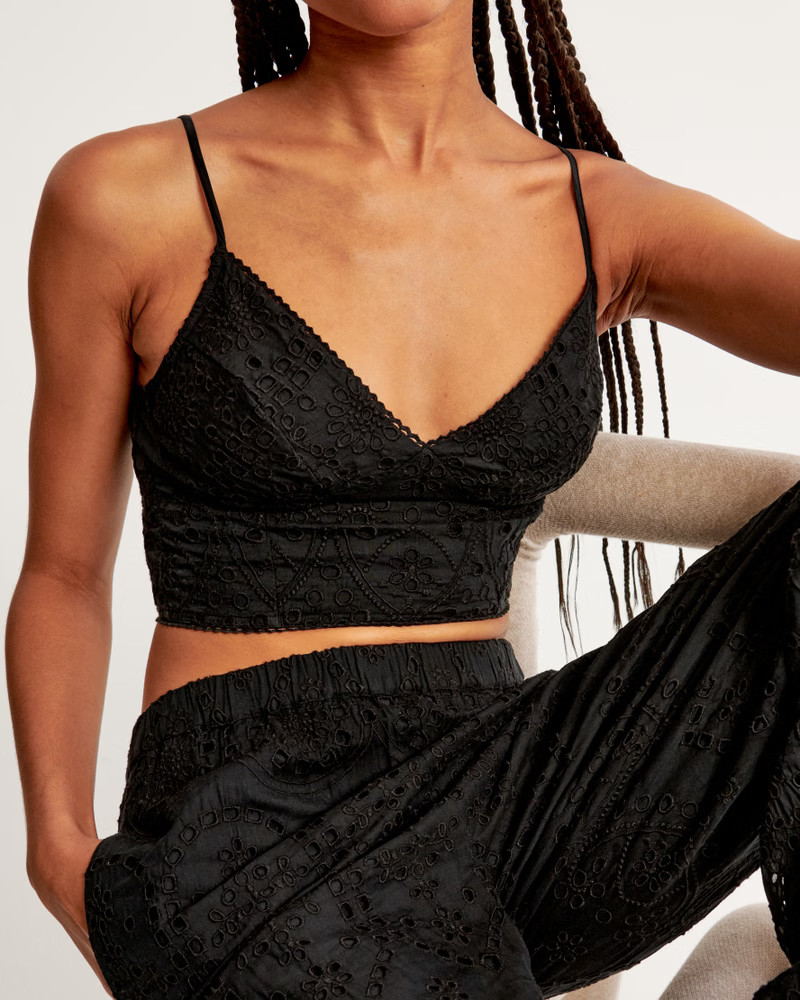 Schiffli Set Top | Abercrombie & Fitch (US)