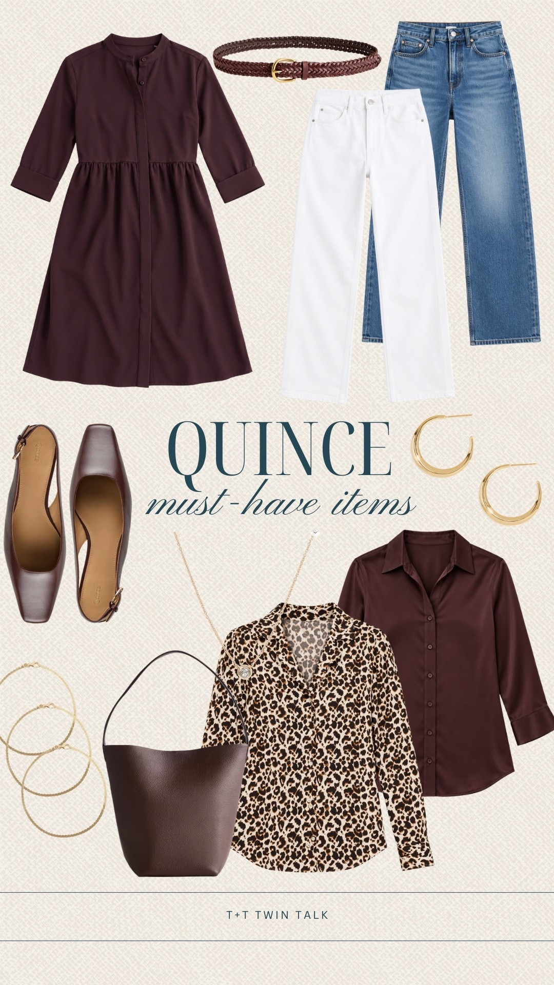 Quince has so many beautiful fall staples, and these are a few of our favorites right now. We’re loving the rich brown shades, leopard print, classic denim, and accessories that make putting together fall outfits so easy. These pieces can be mixed and matched for everything from everyday looks to dressier plans.

#LTKSeasonal #LTKOver40 #LTKMidsize