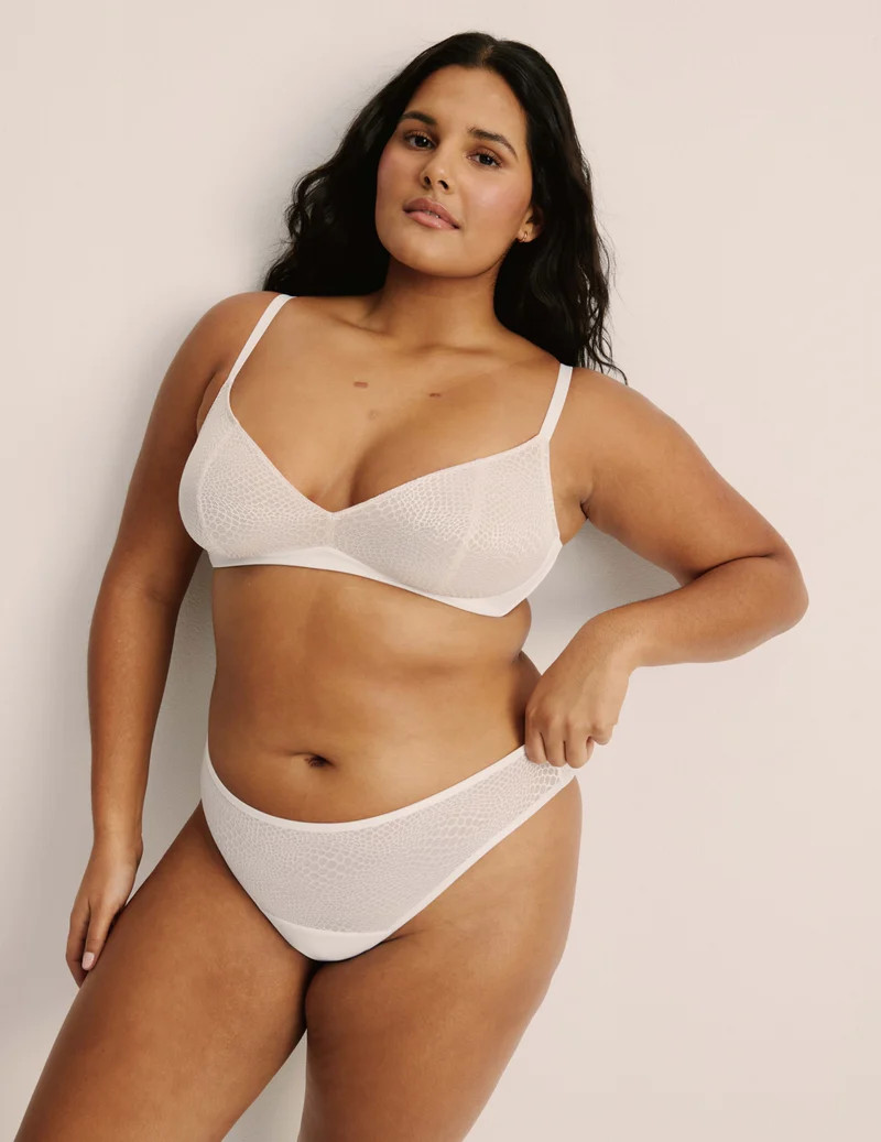 Essential Gossamer Lace Thong | Knix US