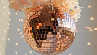 Disco Ball Planters 8"+4" Boho Décor Flower Planter Pots for Indoor Outdoor Plants Hanging Mirro... | Amazon (US)