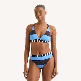 Colorblock Triangle Swim Top | Nautica
