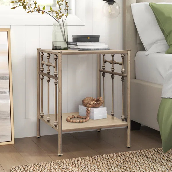 Edmund Steel Nightstand | Wayfair North America