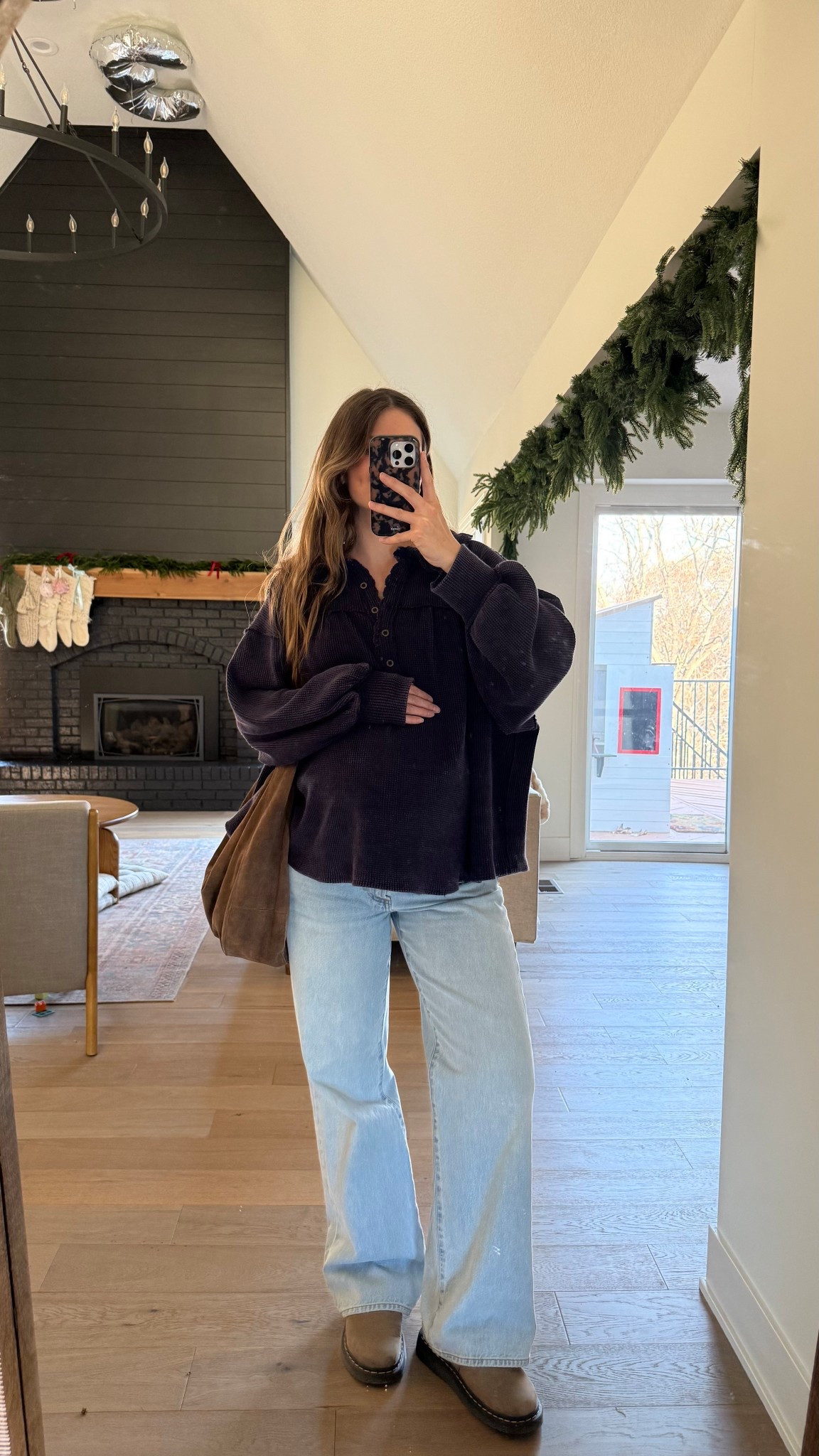 Wearing a small in top, one of my favorites pre-pregnancy but so cute with the bump, few colors in stock! Sized up 3 sizes in the low rise jeans! Bump friendly jeans

#LTKootd #LTKBump