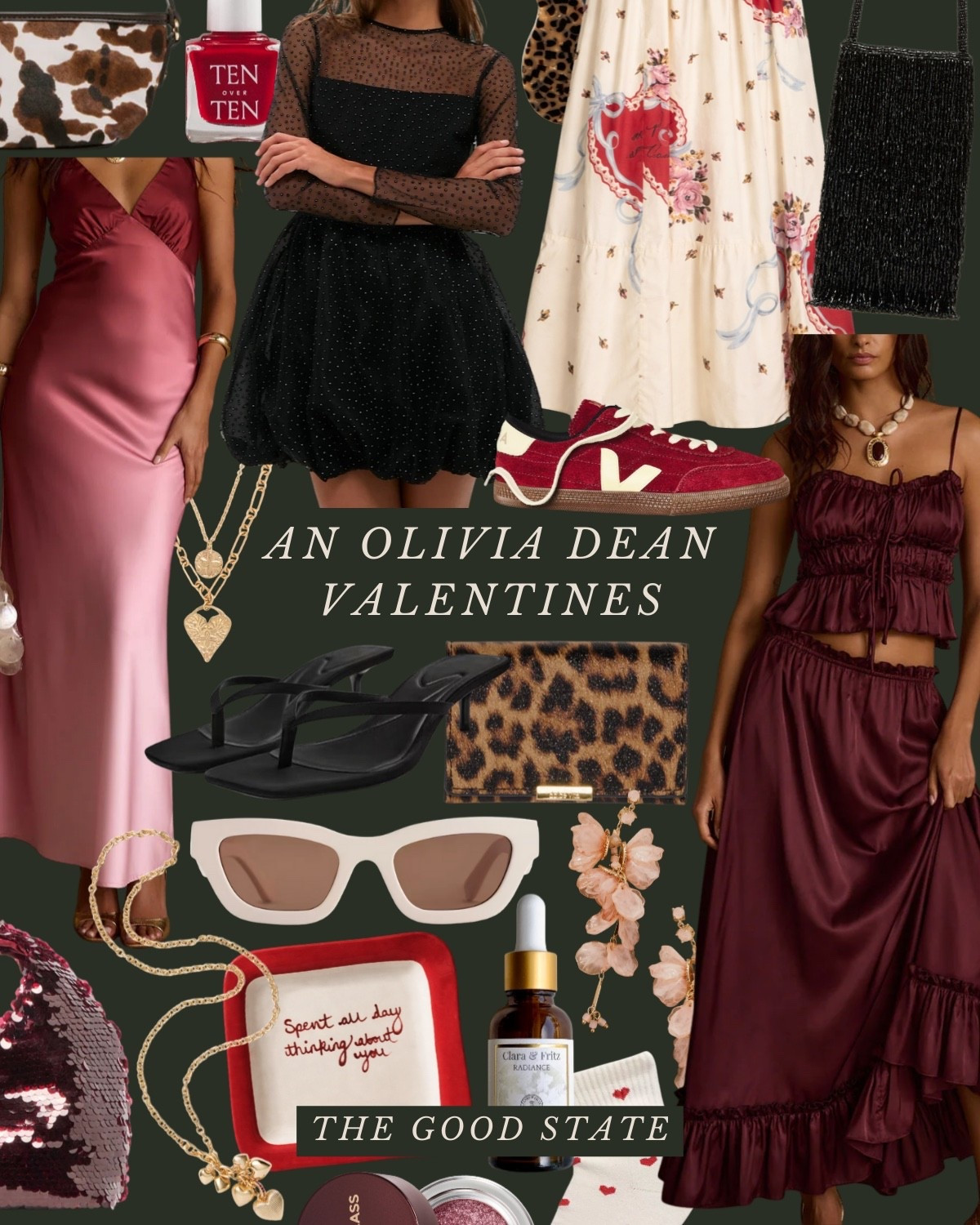 An Olivia Dean Valentines Day🎀

Valentine’s Day, galentines day outfit, ootd, 12th tribe, Tuckernuck, Anthro, anthropologie, beauty, outfit idea, preppy, classic, timeless, beaded purse, leopard, kitten, heels, satin dress, two-piece outfit, sneakers, earrings, trending, concert, outfit, Valentine’s Day, outfit, little black dress, date, night, outfit, heart, necklace, heart, jewelry, socks, earrings, sunglasses, quince, Amazon fashion, Nordstrom, Walmart, fashion, target fashion, Sephora

#LTKValentine #LTKSeasonal #LTKSaleAlert