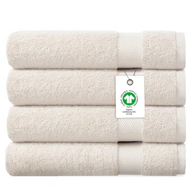 100% Organic Cotton Luxuriously Plush Bath Towel GOTS & OEKO-TEX Certified | Wayfair North America