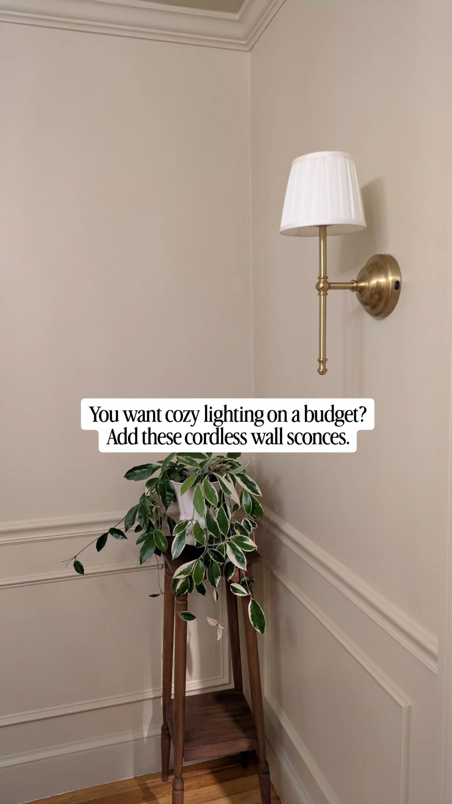 Want cozy lighting on a budget? Add these cordless wall sconces.They give that elevated, designer look without hardwiring or a big price tag—and instantly make the space feel warmer and more intentional.

#LTKHome
