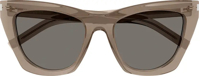 Saint Laurent 55mm Cat Eye Sunglasses | Nordstrom | Nordstrom