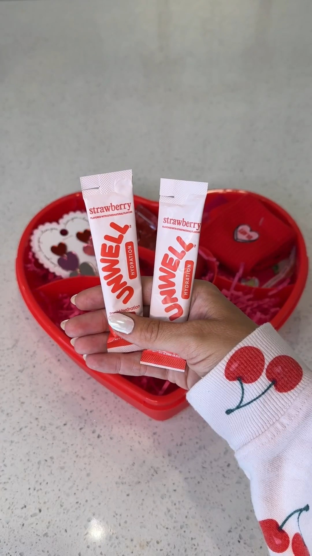 I found these $10 Valentine’s Day heart boxes at Target and had so much fun turning one into the cutest little gift 🤍
Perfect for kids, friends, teachers, or anyone you want to do something small but thoughtful for. I filled mine with a mix of treats + fun extras, but you could totally customize this based on who you’re gifting.

Everything I used is linked here if you want to recreate it 🎀
Such an easy Valentine’s idea that looks way more expensive than it is.

#LTKValentine #LTKKids #LTKmomlife