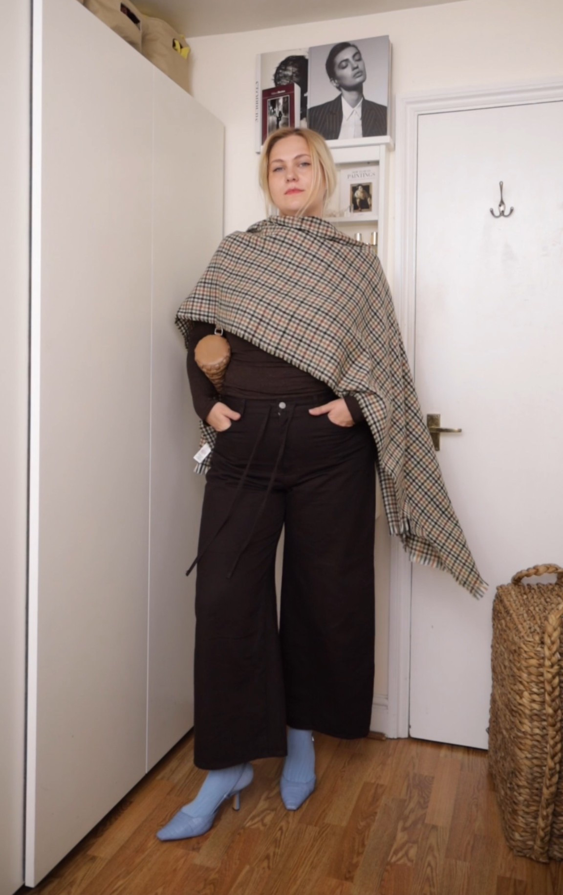 How to freshen up an all-brown Jean look this Autumn? Have you tried adding blue heels and checkered scarf? 🍂

#LTKautumn #LTKcurves #LTKstyletip