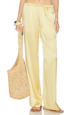 Eterne Brody Pant in Lemon | FWRD 