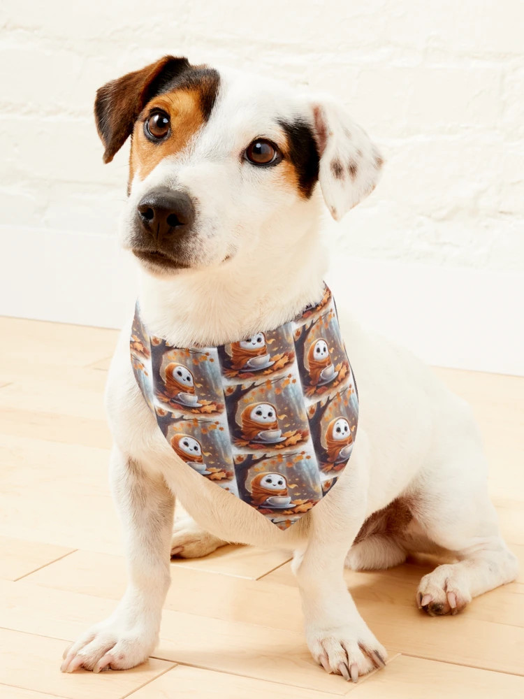 Fall Ghost Pet Bandana | Redbubble (US)