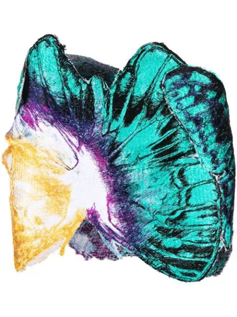 Masha Popova Embroidered Butterfly Mini Skirt - Farfetch | Farfetch Global