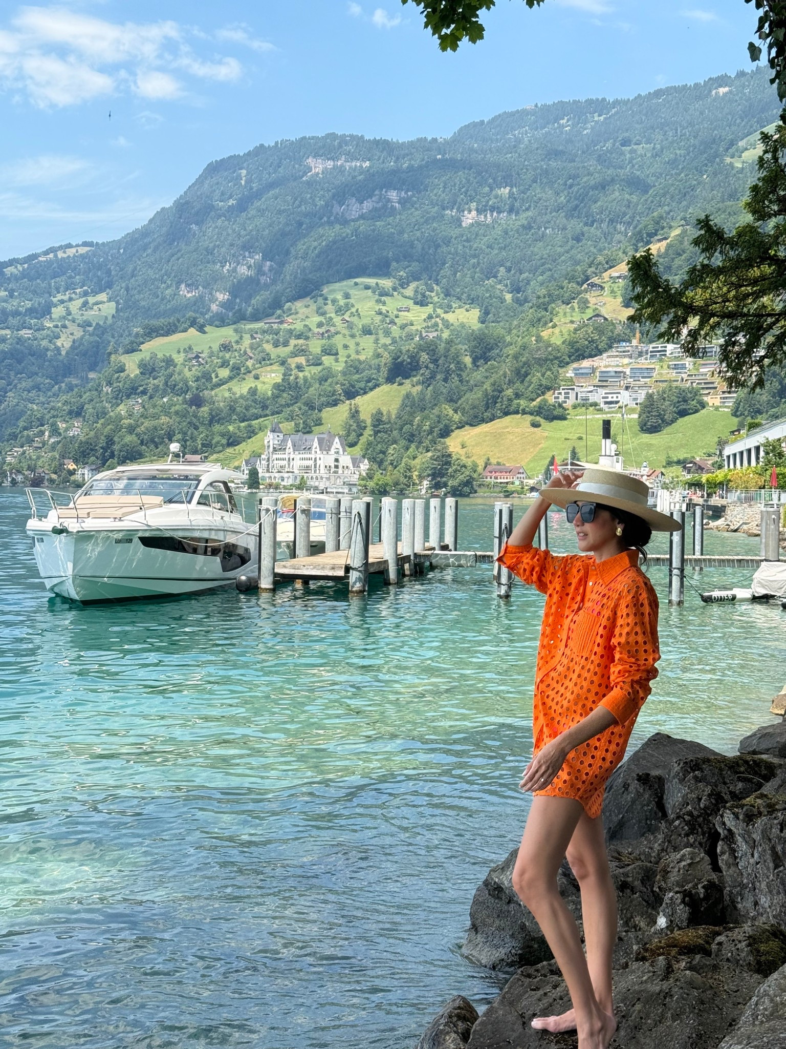 Out of office, into the lake

#LTKStyleTip #LTKSwim #LTKTravel