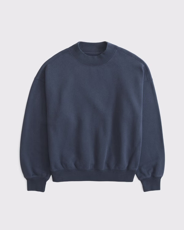 Sunday Mockneck Crew | Abercrombie & Fitch (US)