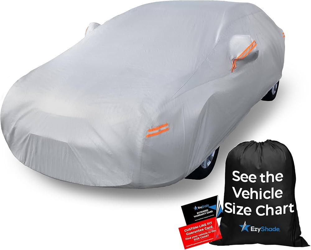 EzyShade 10-Layer Car Cover Waterproof All Weather - See Vehicle Size-Chart - Car Covers for Auto... | Amazon (CA)
