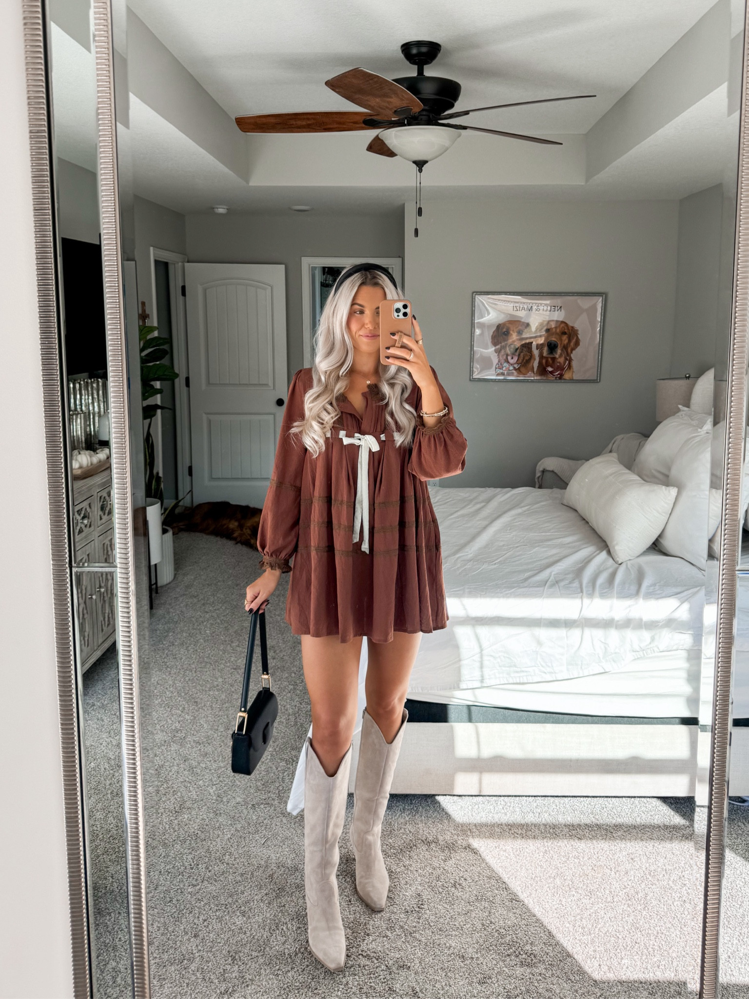 size small in dress :) almost too short on me, i’m 5’10 but works with spandex underneath! 

#LTKStyleTip #LTKParties #LTKHoliday