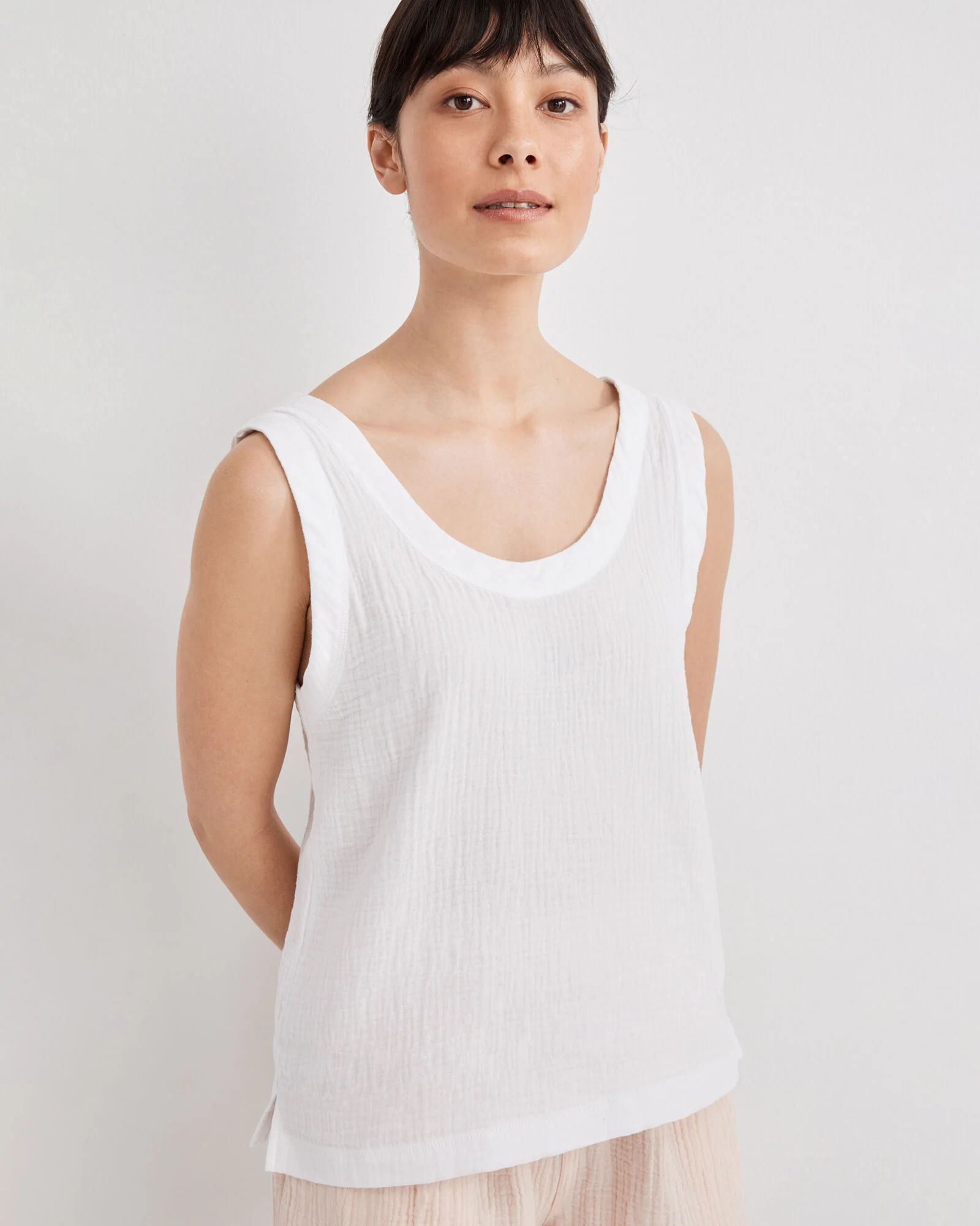 Organic Cotton Gauze Tank | Haven Well Within