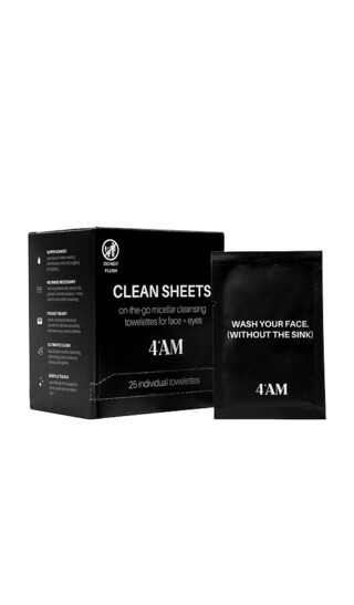 4AM SKIN Clean Sheets Micellar Cleansing Wipes in Beauty: NA. | Revolve Clothing (Global)