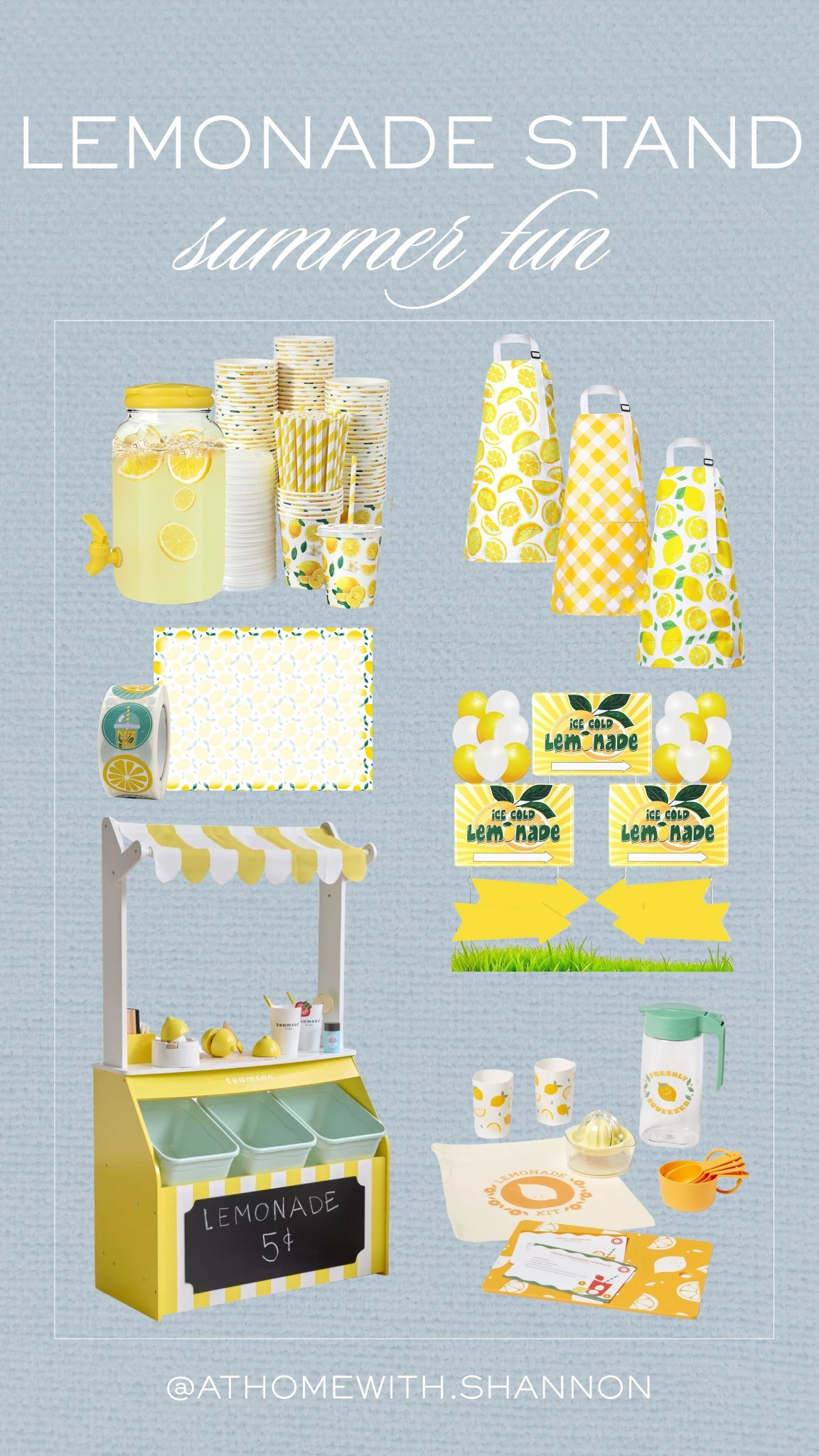DIY lemonade stand 🍋 
