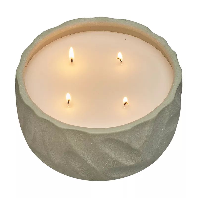 Sonoma Goods For Life® Sage Mint & Eucalyptus 25-oz. Oversized Debossed Candle | Kohl's