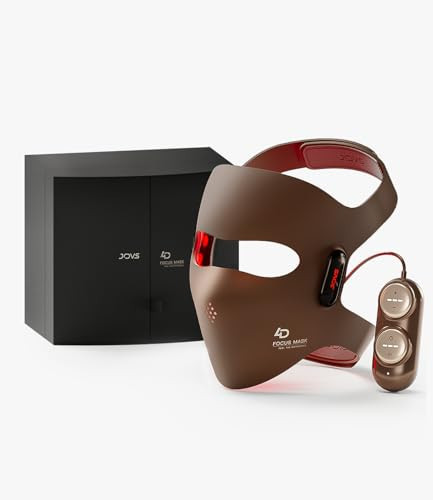 JOVS 4D Laser Light Therapy Mask, Red Light Therapy for Face with 4 Different Wavelength Adopted FPT Concentrated Technology, 3 Modes Portable Face Mask for Anti-aging | Amazon (US)