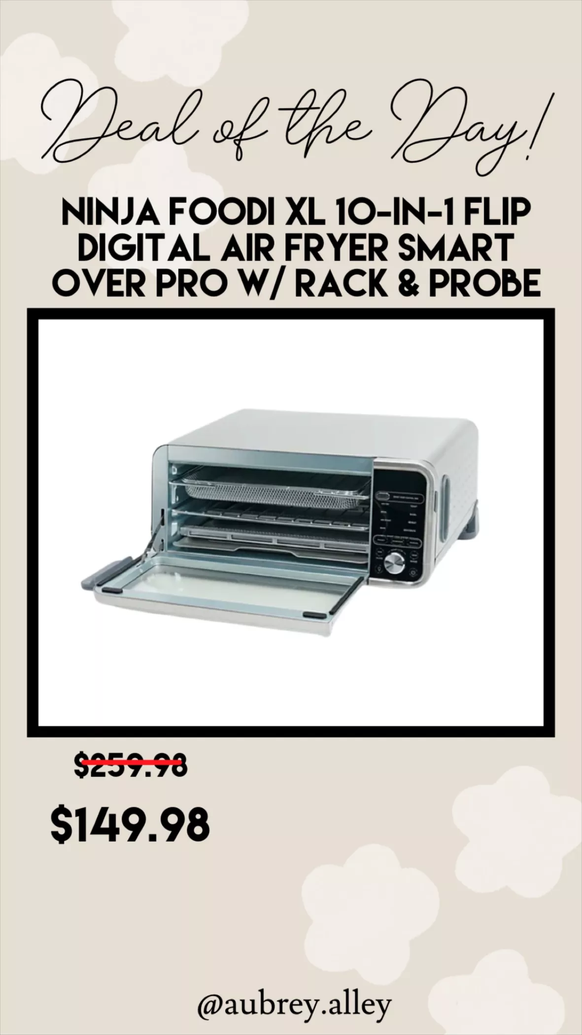 Ninja Foodi XL 10in1 Flip Digital Air Fry Oven Pro with  
