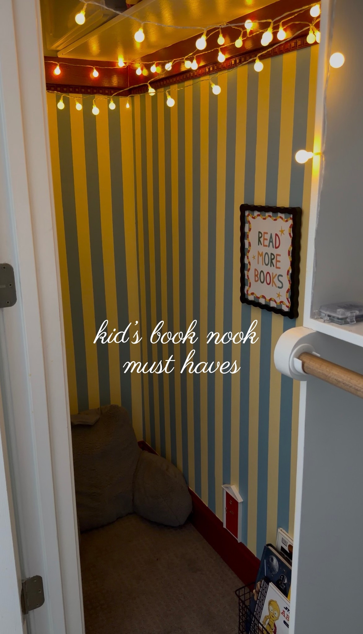 We just made a special book nook in our son’s closet! Here’s everything we used!

#LTKstorytime #LTKmomlife #LTKKids