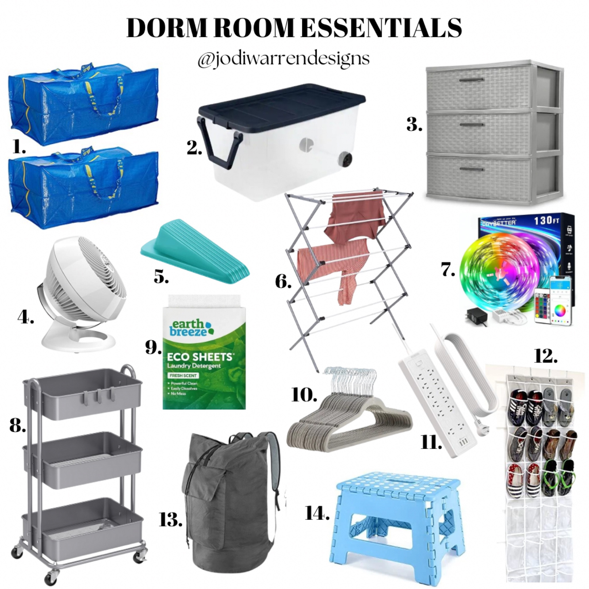 Dorm Room Essentials 

#LTKBacktoSchool