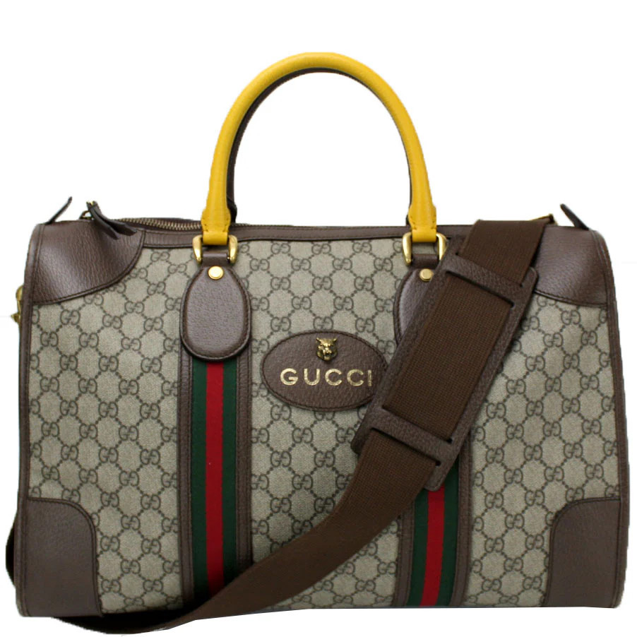 480500 GG Supreme Neo Vintage Duffle | Keeks Designer Handbags