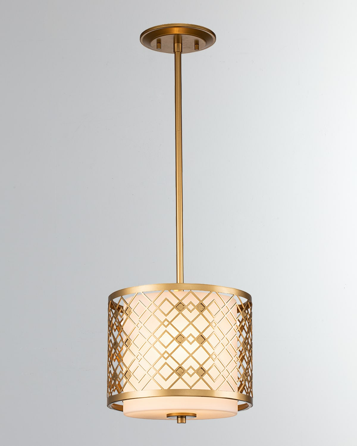 Ziggy Mini Pendant Light in Lacquered Gold | Neiman Marcus