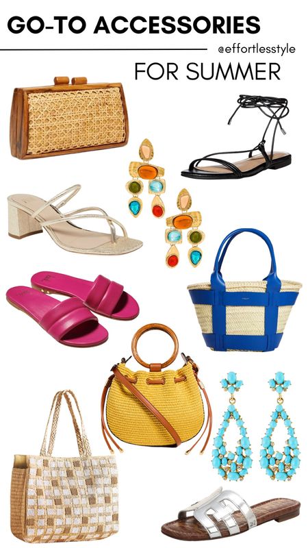 Summer is for accessories 👛 👠

#LTKshoecrush #LTKtravel #LTKFind