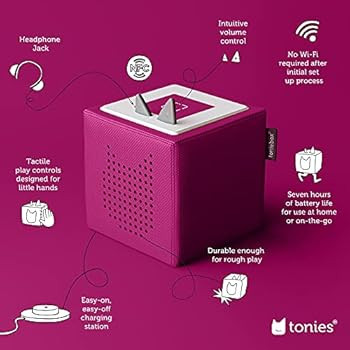Toniebox Audio Player Starter Set with Playtime Puppy - Listen, Learn, and Play with One Huggable... | Amazon (US)