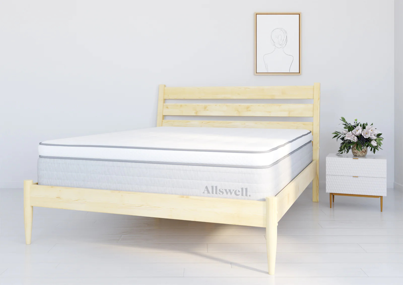 The Supreme: Plush Hybrid Mattress + Reviews | Allswell Home