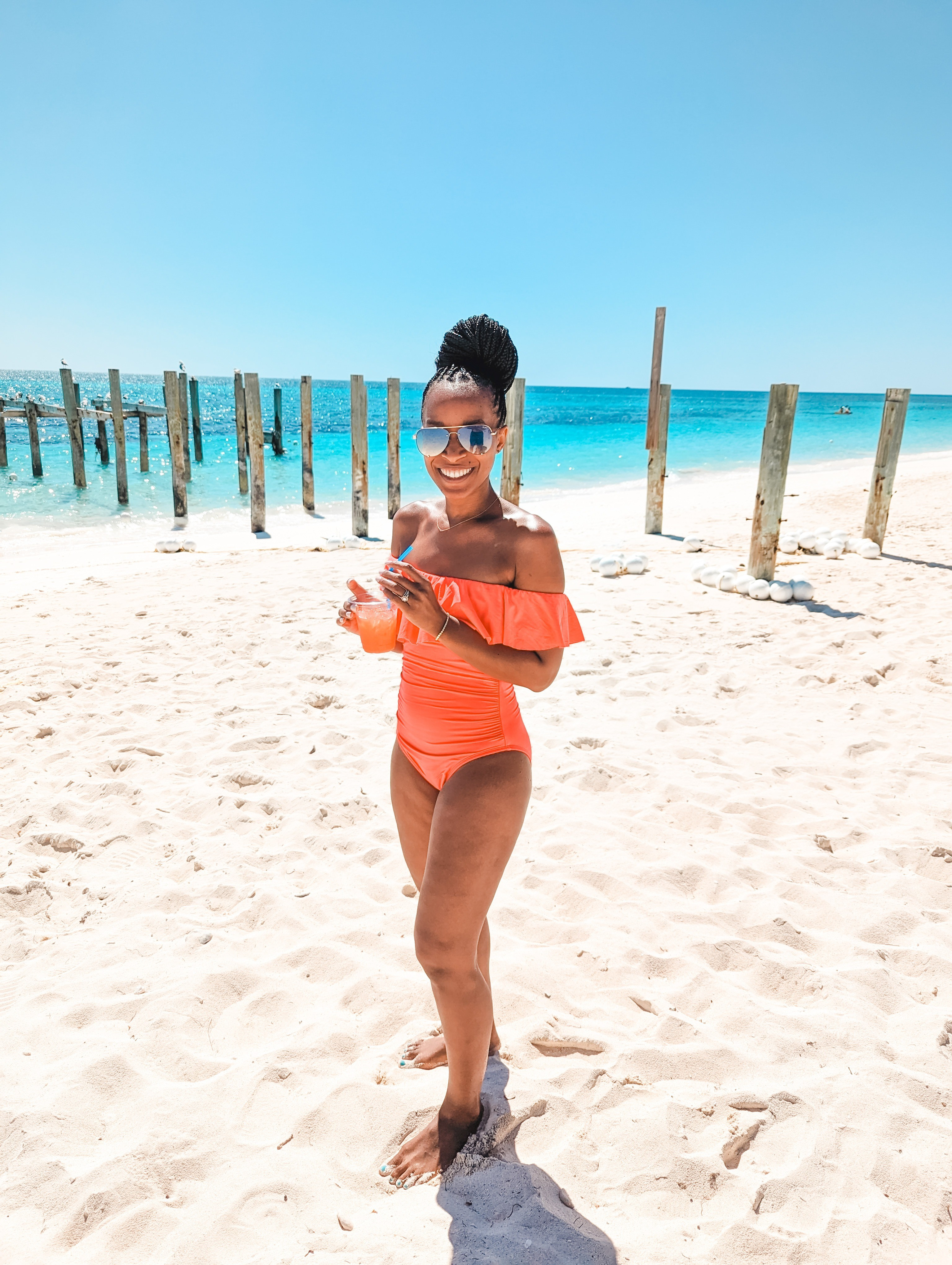 I have shared this swimsuit before and it is still a favorite! I love a full coverage swimsuit and I originally purchased it when I was breastfeeding. That phase is over and it still fits perfectly!

#LTKtravel #LTKswim