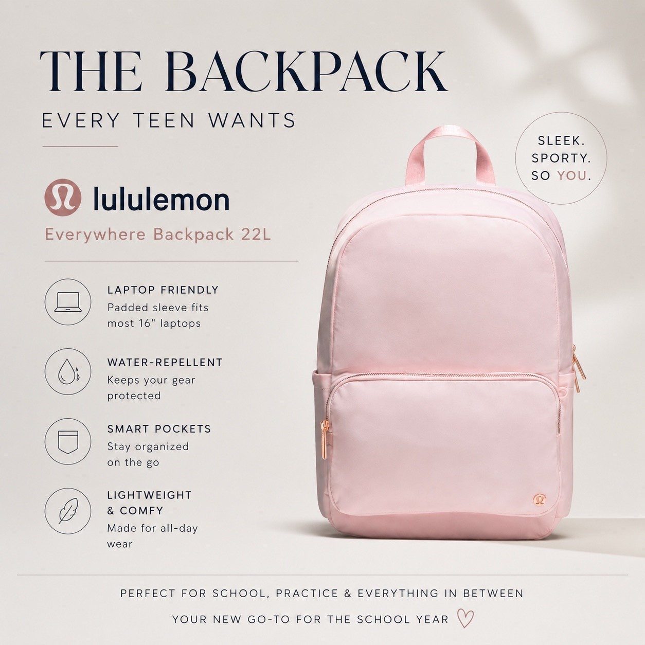 The backpack both my teens want for the new school year. @lululemon #teen #backtoschool

#LTKmomlife #LTKKids #LTKSeasonal