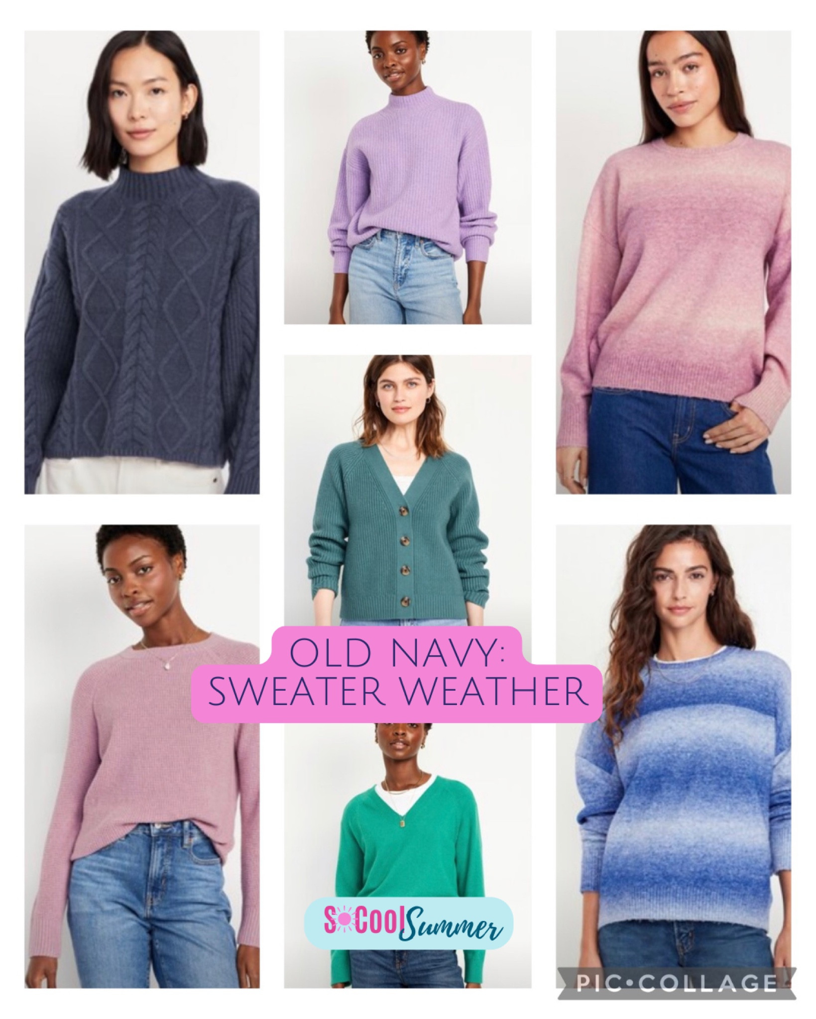 Gorgeous summer sweaters at Old Navy!

#hocsummer #coolsummer #lightsummer #truesummer #softsummer #pastelsummer #darksummer #brownsummer #sweetpeasummer #summerpalette #summerfinds

#LTKFindsUnder50 #LTKStyleTip #LTKSaleAlert