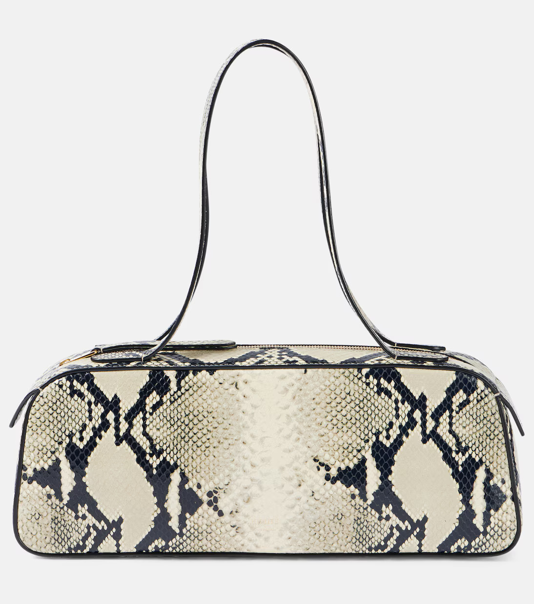 Simona snake-effect leather shoulder bag | Mytheresa (UK)