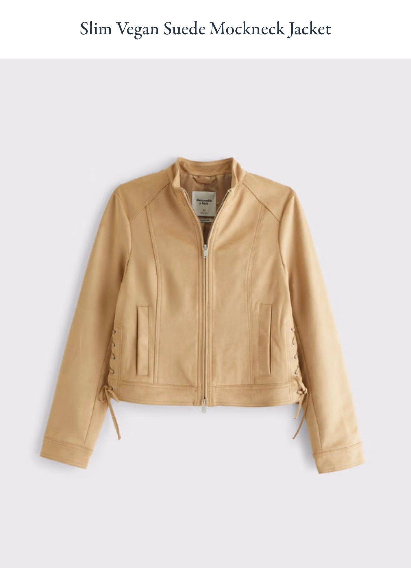 The jacket I keep grabbing lately.
Neutral, polished, and easy to style with everything I already own. Vegan suede + slim fit = yes. Linking it here 🤍

#LTKOver40 #LTKBeauty