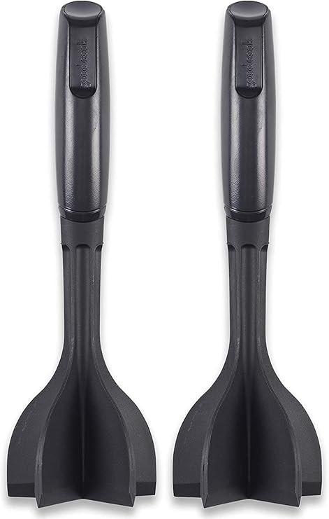 GoodCook High-Temp Nylon 5-Blade Head 10" Hamburger Ground Meat Choppers Pack of 2, Black | Amazon (US)