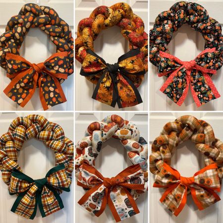 How cute are these #fall and #halloween wreaths handmade by my super talented mama?! 

#LTKHalloween #LTKSeasonal #LTKhome