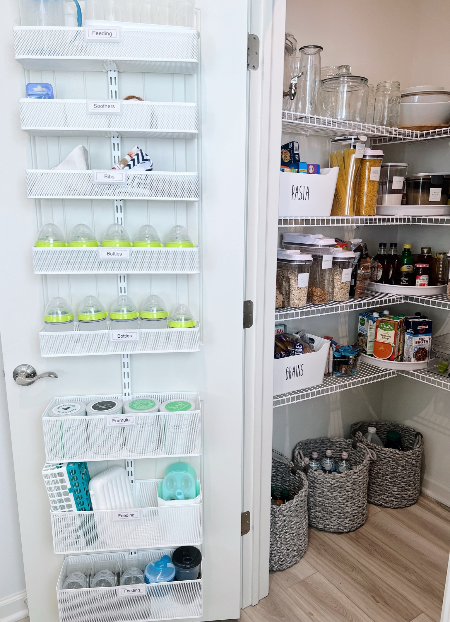 We’ve got ourselves a baby bottle preparation station 🍼

Pantry Organization Goals! 

#LTKfamily #LTKhome #LTKbaby