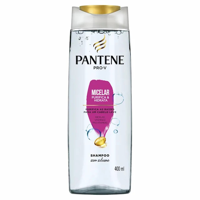 Shampoo Pantene Pro-V Micelar Purifica & Hidrata com 400ml | Drogasil (BR)