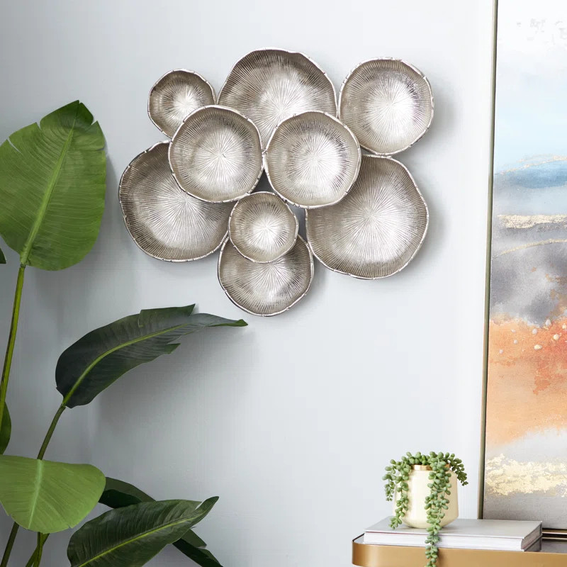 Boho Abstract Wall Decor on Metal | Wayfair North America