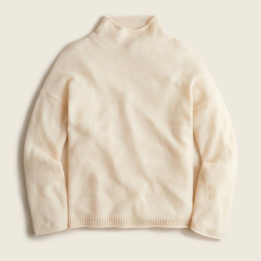 Cashmere relaxed rollneck™ sweater | J.Crew US