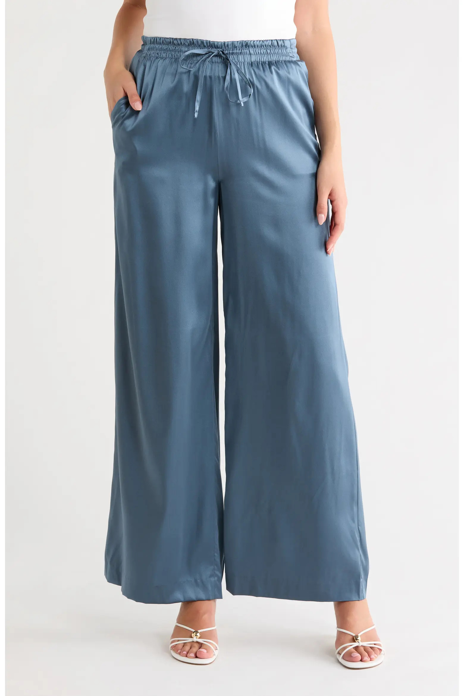 Kayla Stretch Silk Drawstring Pants (Women) | Nordstromrack | Nordstrom Rack