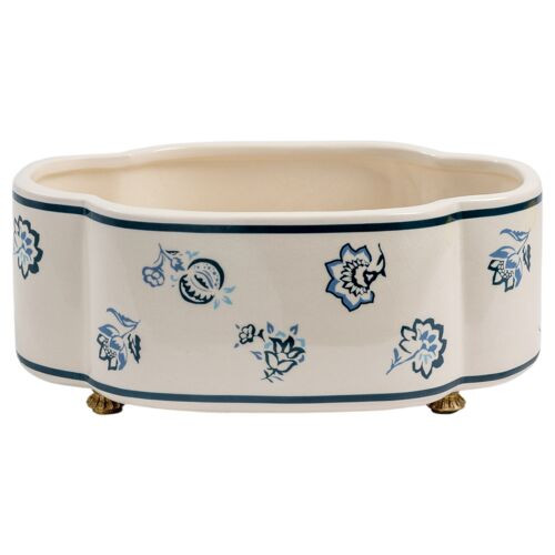 Provence Oval Planter, Blue | One Kings Lane