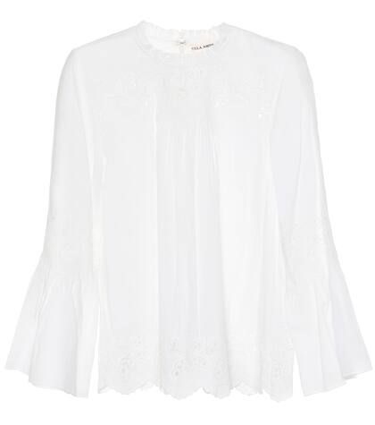 Halsey cotton and linen top | Mytheresa (US/CA)